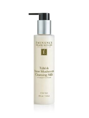 NEW! Eminence Organics Tulsi & Snow Mushroom Cleansing Milk